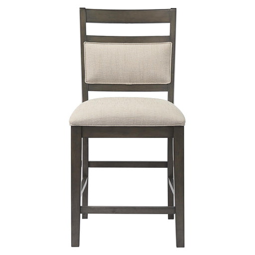 Sunset Trading Shades of Gray Upholstered Barstool | Fabric Back and Seat | Counter Height Stool -  Chapter 11 Furniture (Lewiston, Maine)