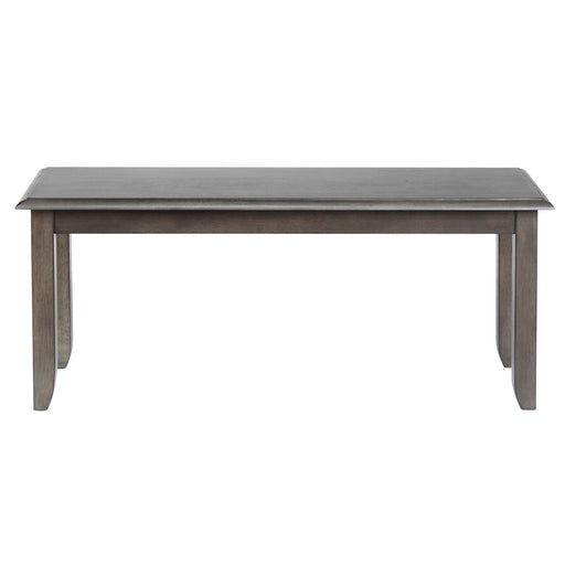 Sunset Trading Shades of Gray 42" Dining Bench -  Chapter 11 Furniture (Lewiston, Maine)