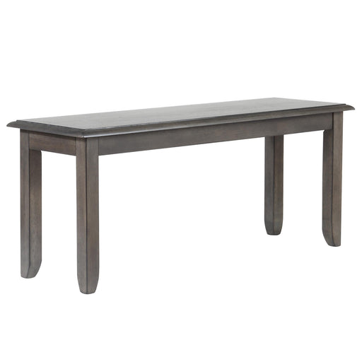 Sunset Trading Shades of Gray 42" Dining Bench -  Chapter 11 Furniture (Lewiston, Maine)
