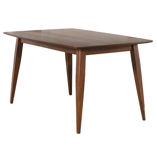 Sunset Trading Mid Century 60" Rectangular Dining Table | Danish Brown Wood | Seats 4,6 -  Chapter 11 Furniture (Lewiston, Maine)