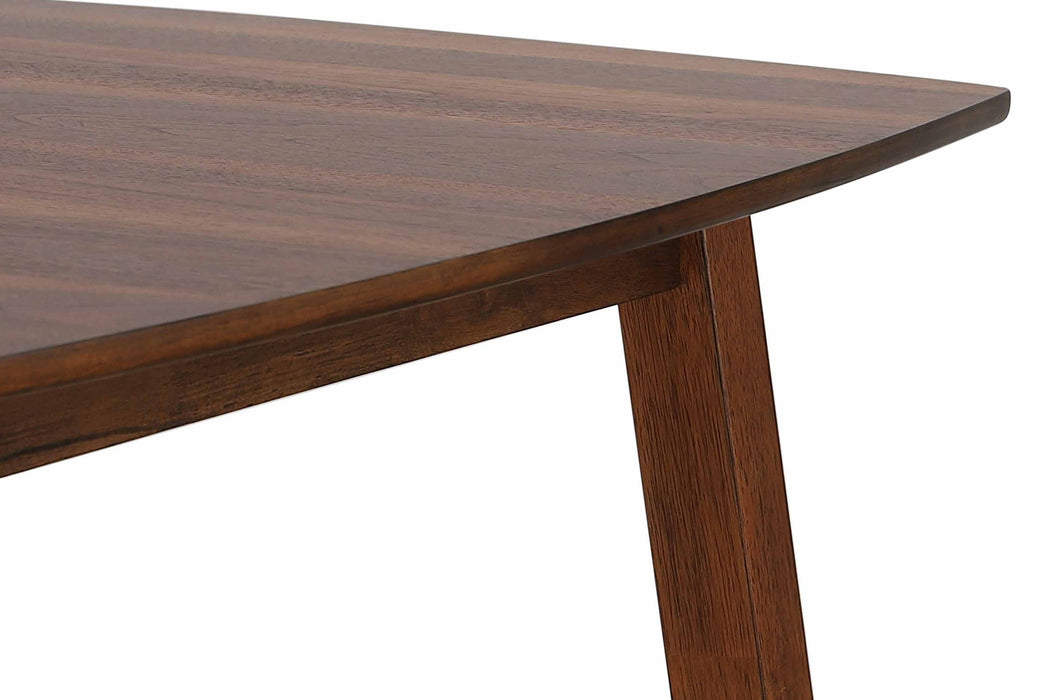 Sunset Trading Mid Century 60" Rectangular Dining Table | Danish Brown Wood | Seats 4,6 -  Chapter 11 Furniture (Lewiston, Maine)