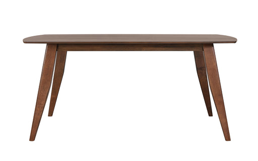 Sunset Trading Mid Century 78" Rectangular Dining Table | Danish Brown Wood | Seats 6 -  Chapter 11 Furniture (Lewiston, Maine)