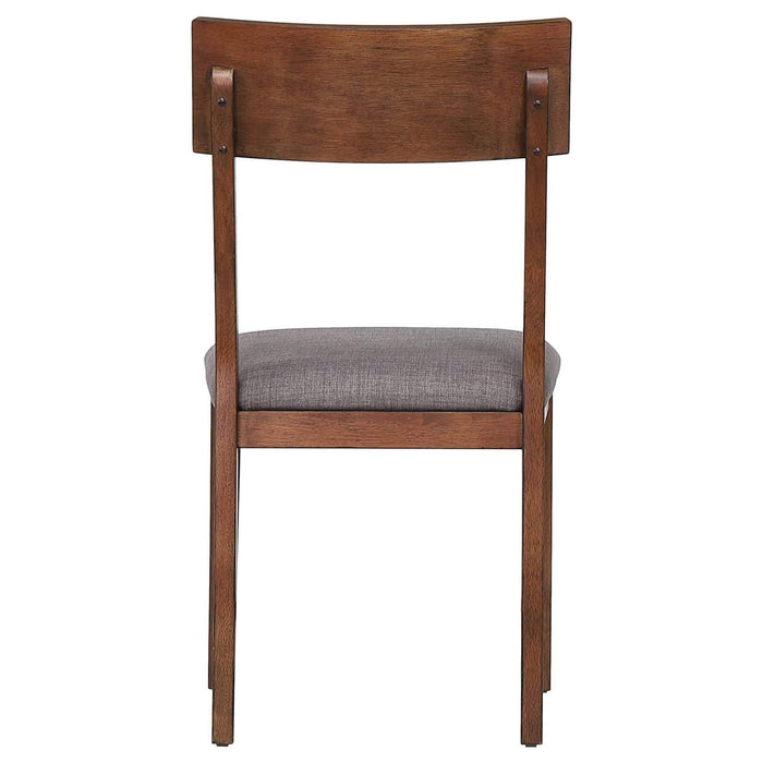 Sunset Trading Mid Century Dining Chair | Padded Performance Fabric Seat | Set of 2 -  Chapter 11 Furniture (Lewiston, Maine)