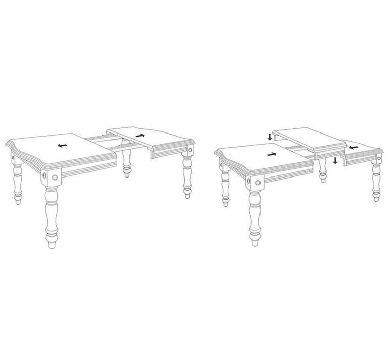 Sunset Trading Andrews 72" Rectangular Extendable Dining Table | Chestnut Brown | Seats 8