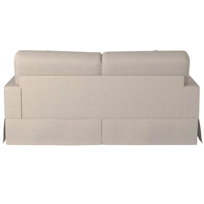 Sunset Trading Americana Slipcover for Box Cushion Track Arm Sofa | Linen