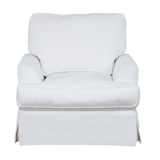 Sunset Trading Ariana Slipcovered Chair | Stain Resistant Performance Fabric | White -  Chapter 11 Furniture (Lewiston, Maine)