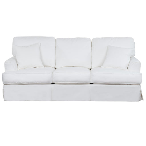 Sunset Trading Ariana Slipcovered Sleeper Sofa | Stain Resistant Performance Fabric | White -  Chapter 11 Furniture (Lewiston, Maine)