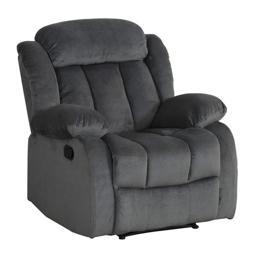 Sunset Trading Madison Reclining Chair | Manual Recliner | Gray Fabric Clubchair -  Chapter 11 Furniture (Lewiston, Maine)