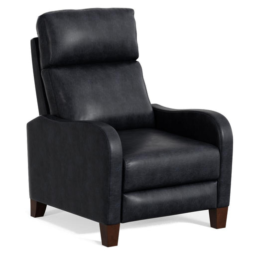 Sunset Trading Dana Pushback Leather Recliner | Navy Blue -  Chapter 11 Furniture (Lewiston, Maine)