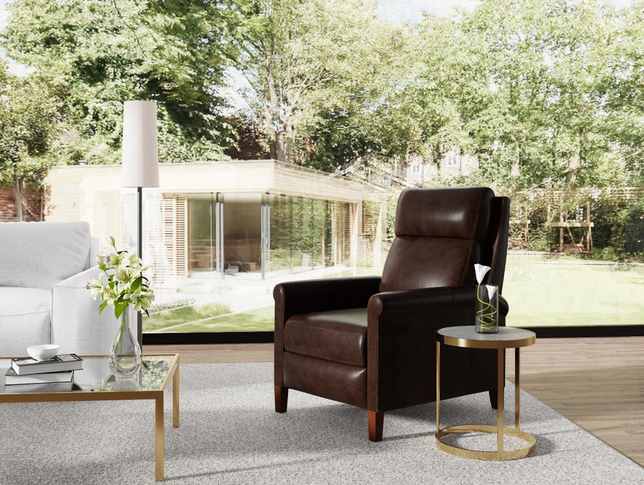 Sunset Trading Ethan Pushback Leather Recliner | Espresso Brown -  Chapter 11 Furniture (Lewiston, Maine)