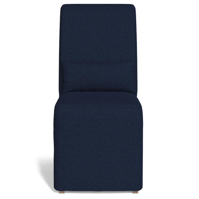 Sunset Trading Newport Slipcover Only for Dining Chair | Stain Resistant Performance Fabric | Navy Blue -  Chapter 11 Furniture (Lewiston, Maine)