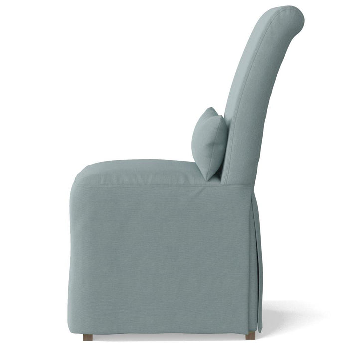 Sunset Trading Newport Slipcover Only for Dining Chair | Stain Resistant Performance Fabric | Ocean Blue -  Chapter 11 Furniture (Lewiston, Maine)