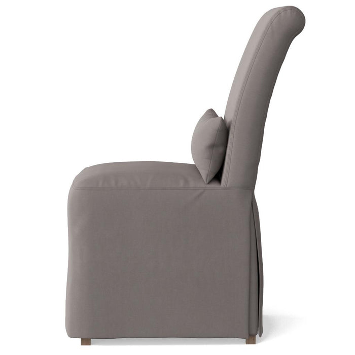 Sunset Trading Newport Slipcovered Dining Chair | Stain Resistant Performance Fabric | Gray -  Chapter 11 Furniture (Lewiston, Maine)