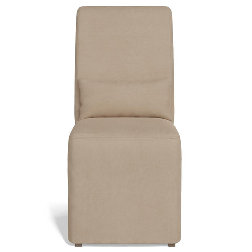Sunset Trading Newport Slipcovered Dining Chair | Stain Resistant Performance Fabric | Tan -  Chapter 11 Furniture (Lewiston, Maine)
