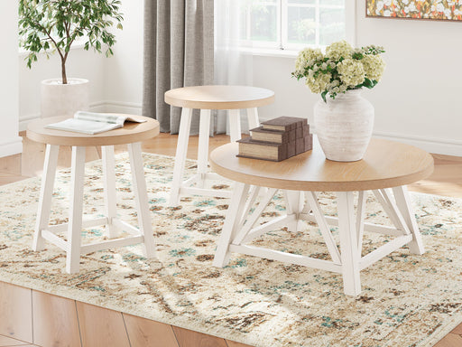 Fawndell Table (Set of 3) -  Chapter 11 Furniture (Lewiston, Maine)
