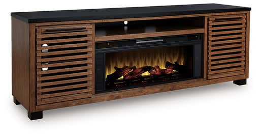Kallari 84" TV Stand with Electric Fireplace -  Chapter 11 Furniture (Lewiston, Maine)