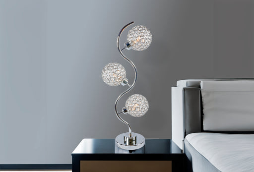 CRYSTAL 3 GLOBE TABLE LAMP -  Chapter 11 Furniture (Lewiston, Maine)