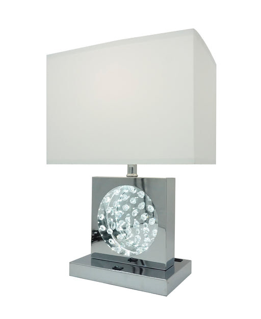 TABLE LAMP CHROME-LED ACCENT -  Chapter 11 Furniture (Lewiston, Maine)