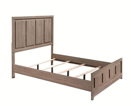 Crown Mark Furniture River Queen Panel Bed in Brown B3150-Q -  Chapter 11 Furniture (Lewiston, Maine)