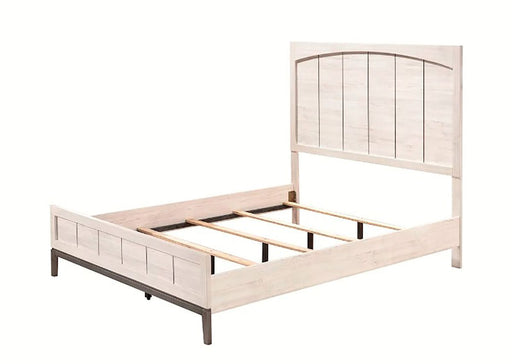 Crown Mark Furniture Veda King Panel Bed in Beige B3300-K -  Chapter 11 Furniture (Lewiston, Maine)