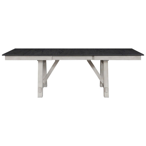 Crown Mark Maribelle Rectangular Dining Table in Chalk/Grey -  Chapter 11 Furniture (Lewiston, Maine)