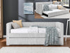 HAILEY DAYBED ARM(L&R) LIGHT GREY -  Chapter 11 Furniture (Lewiston, Maine)