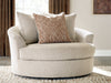 Steelwater Retreat Oversized Swivel Accent Chair -  Chapter 11 Furniture (Lewiston, Maine)