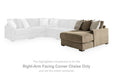 Camellia-Court Double Chaise Sectional -  Chapter 11 Furniture (Lewiston, Maine)
