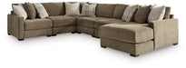 Camellia-Court Sectional with Chaise -  Chapter 11 Furniture (Lewiston, Maine)