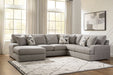 Lindon Sectional with Chaise -  Chapter 11 Furniture (Lewiston, Maine)
