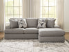 Lindon Sectional with Chaise -  Chapter 11 Furniture (Lewiston, Maine)