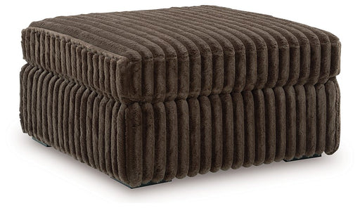 Midnight-Madness Oversized Accent Ottoman -  Chapter 11 Furniture (Lewiston, Maine)