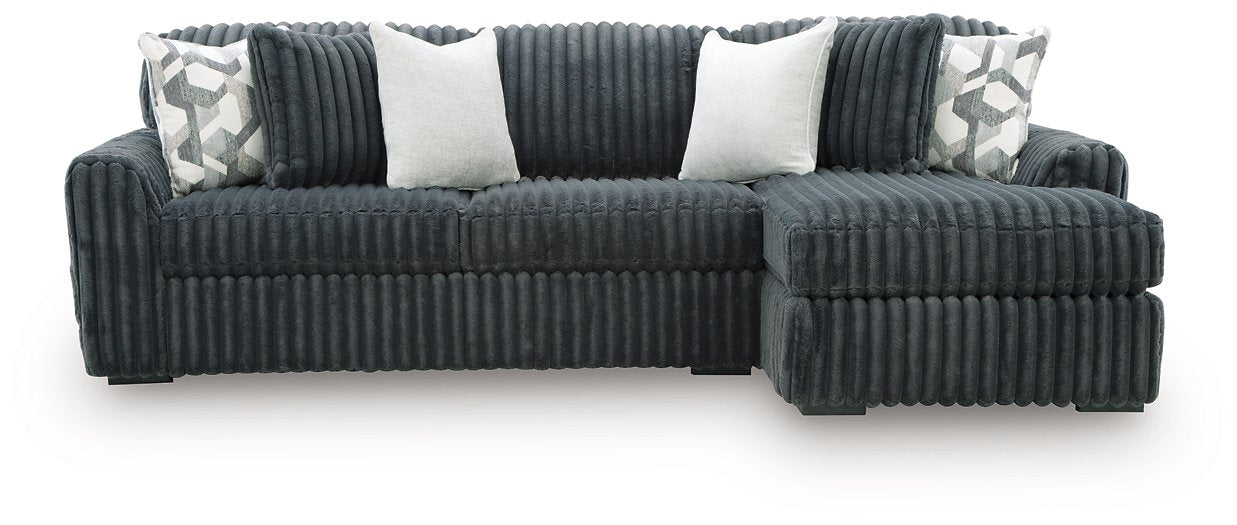 Midnight-Madness Sectional Sofa with Chaise