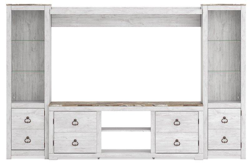 Willowton 4-Piece Entertainment Center