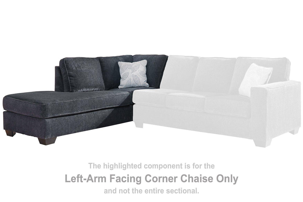 Altari Sleeper Sectional with Chaise -  Chapter 11 Furniture (Lewiston, Maine)