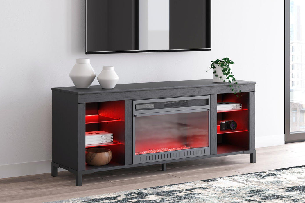 Cayberry 60" TV Stand with Electric Fireplace -  Chapter 11 Furniture (Lewiston, Maine)