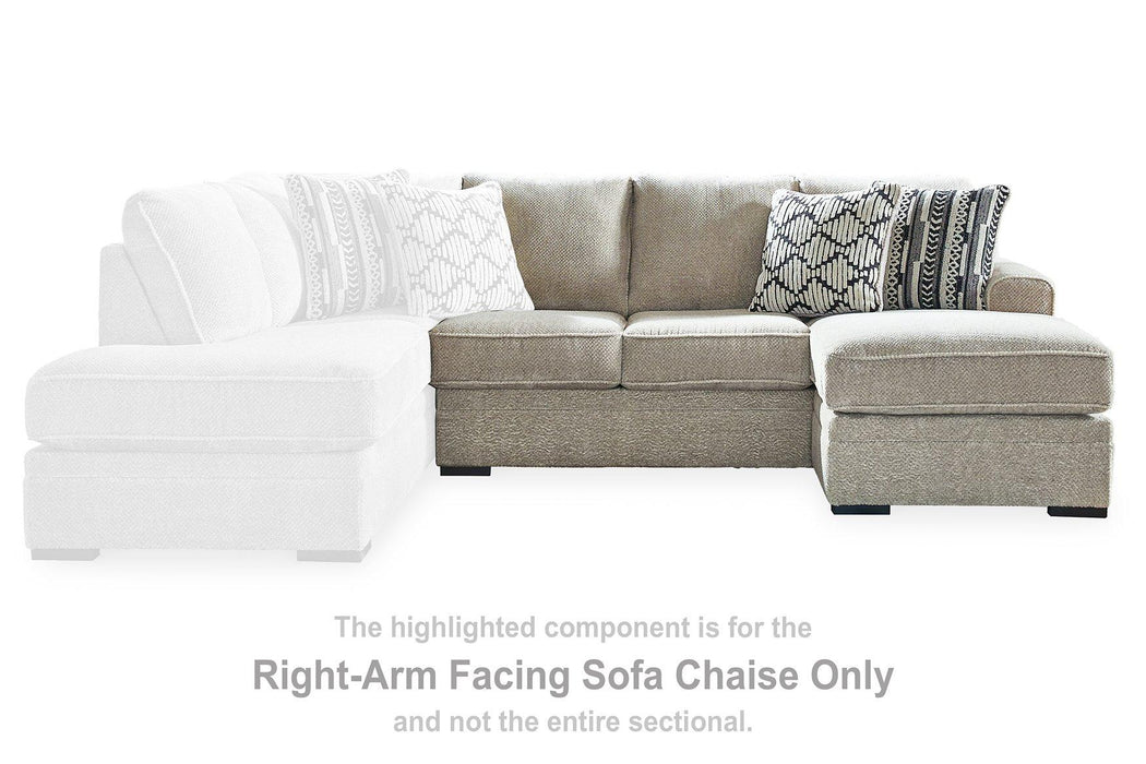 Calnita Sectional with Chaise -  Chapter 11 Furniture (Lewiston, Maine)