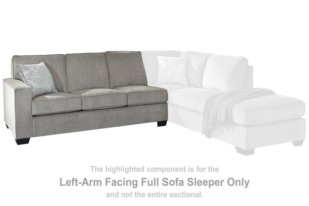 Altari Sleeper Sectional with Chaise -  Chapter 11 Furniture (Lewiston, Maine)