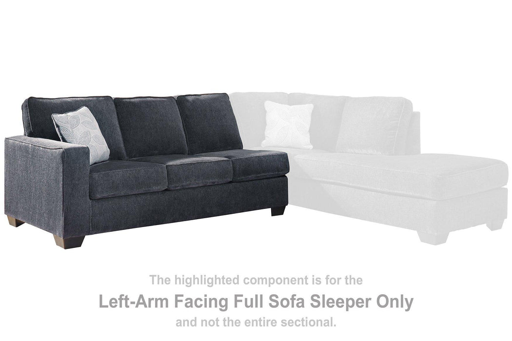 Altari Sleeper Sectional with Chaise -  Chapter 11 Furniture (Lewiston, Maine)