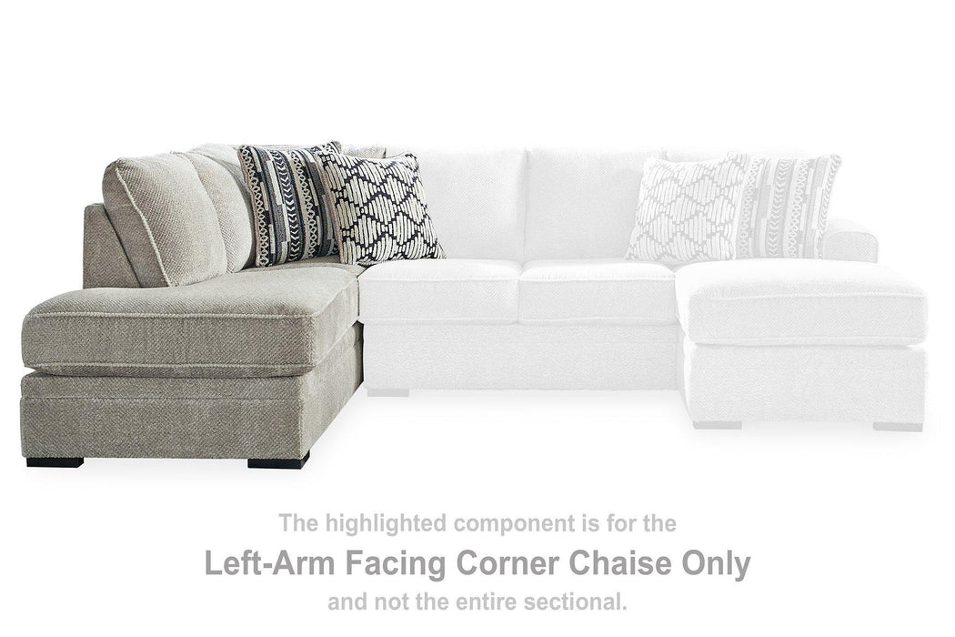 Calnita Sectional with Chaise -  Chapter 11 Furniture (Lewiston, Maine)