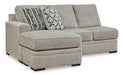 Calnita Sectional with Chaise -  Chapter 11 Furniture (Lewiston, Maine)