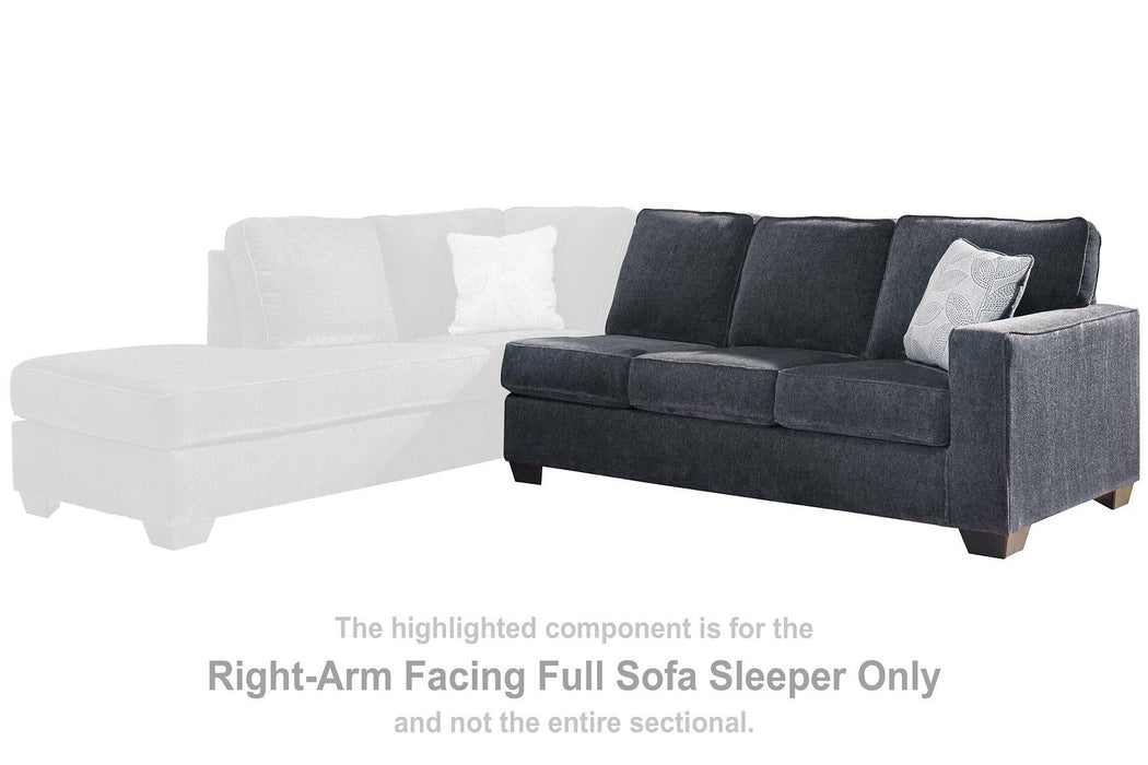 Altari Sleeper Sectional with Chaise -  Chapter 11 Furniture (Lewiston, Maine)