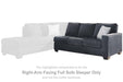 Altari Sleeper Sectional with Chaise -  Chapter 11 Furniture (Lewiston, Maine)