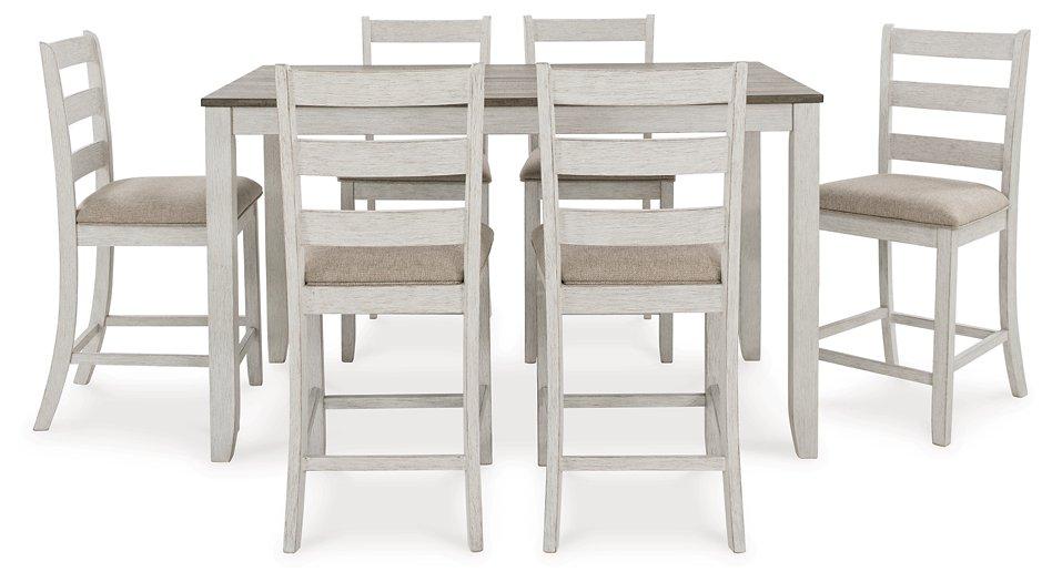 Skempton Counter Height Dining Table and Bar Stools (Set of 7)