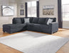 Altari Sleeper Sectional with Chaise -  Chapter 11 Furniture (Lewiston, Maine)