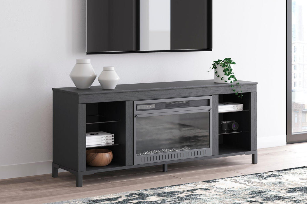 Cayberry 60" TV Stand with Electric Fireplace -  Chapter 11 Furniture (Lewiston, Maine)