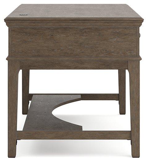 Janismore Home Office Storage Leg Desk