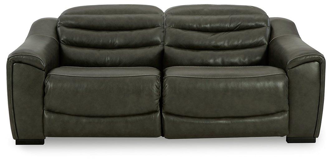 Center Line Power Reclining Sectional Loveseat