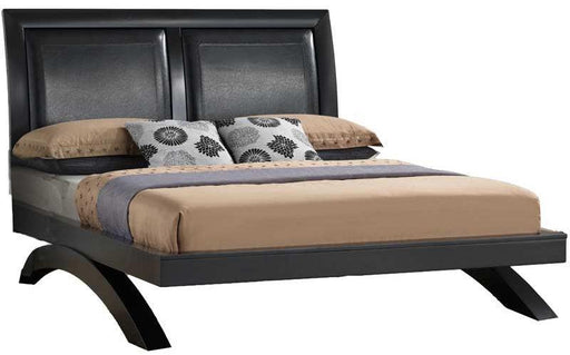 Crown Mark Furniture Galinda Queen Arch Bed in Black image