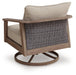 Harmony Headlands Outdoor Swivel Lounge with Cushion -  Chapter 11 Furniture (Lewiston, Maine)